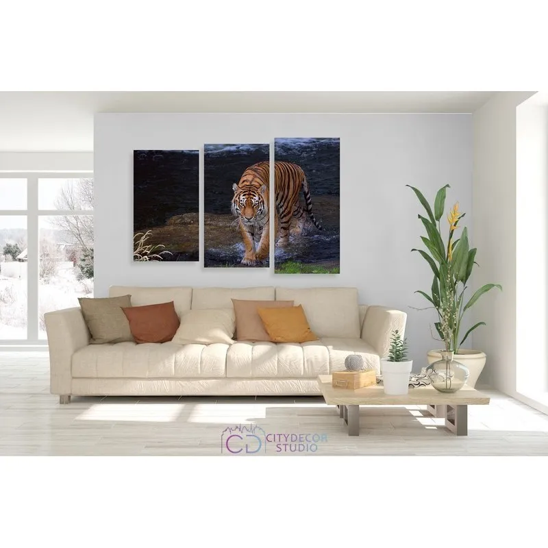 Модульная картина Citydecor Животные/Птицы арт. 16.20 (3 модуля) 77x117 см