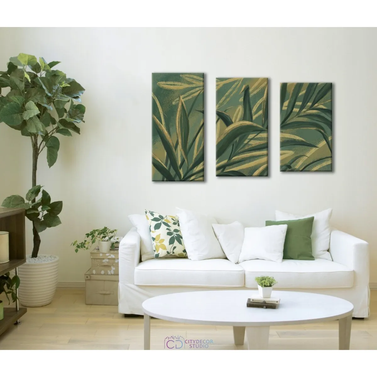 Модульная картина Citydecor Sunset арт. 16.59 (3 модуля) 77x117 см