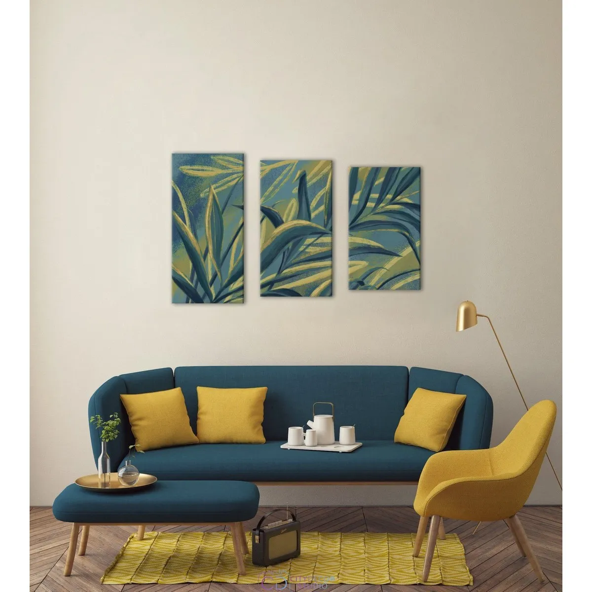 Модульная картина Citydecor Sunset арт. 16.61 (3 модуля) 77x117 см