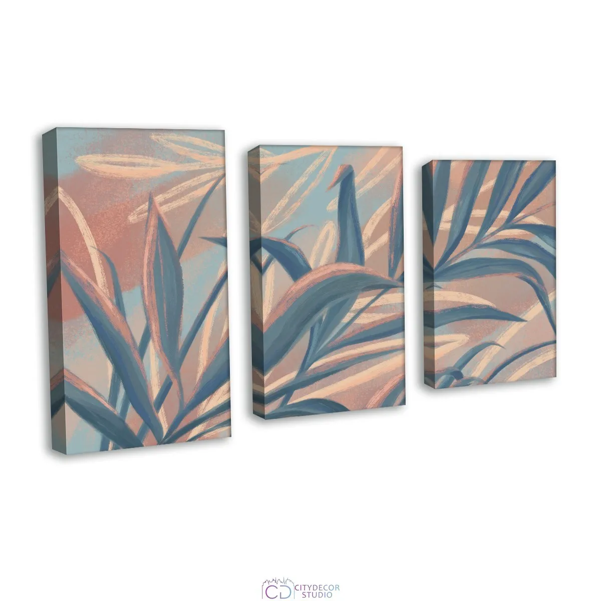 Модульная картина Citydecor Sunset арт. 16.62 (3 модуля) 77x117 см