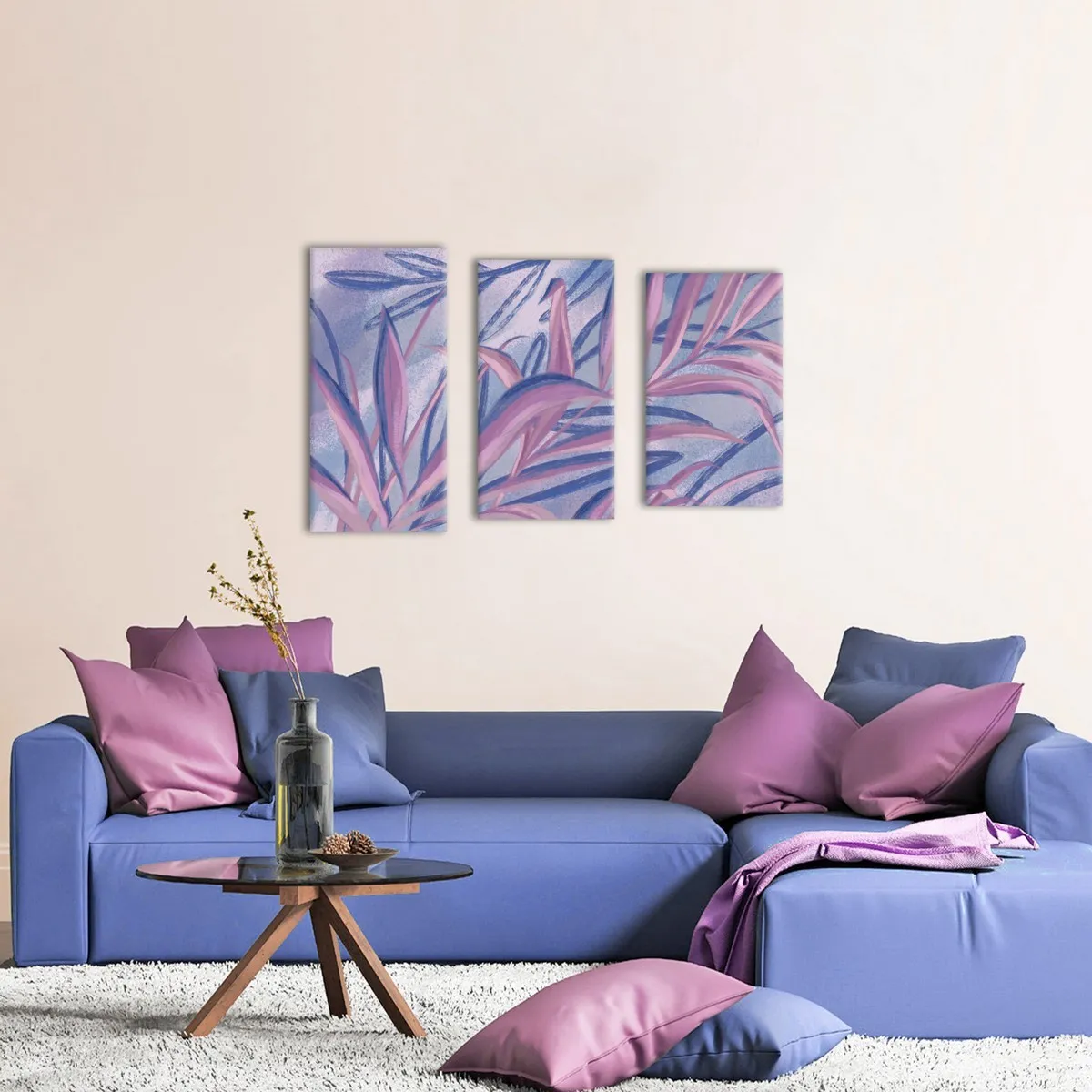 Модульная картина Citydecor Sunset арт. 16.64 (3 модуля) 77x117 см