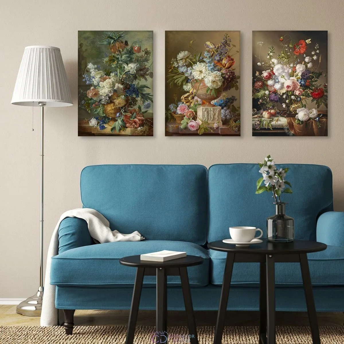 Модульная картина Citydecor Цветы/Растения арт. 19.17 (3 модуля) 70x156 см