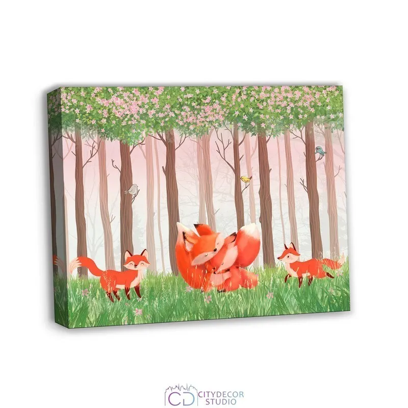 Модульная картина Citydecor Magic Forest арт. 2.104 (1 модуль) 60x70 см