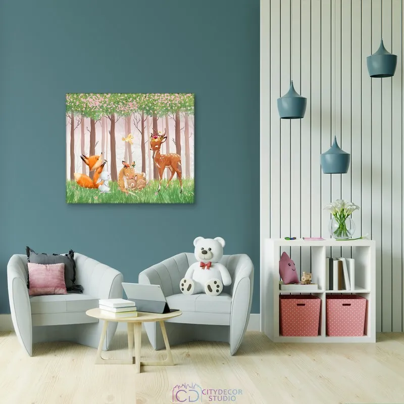 Модульная картина Citydecor Magic Forest арт. 2.105 (1 модуль) 60x70 см