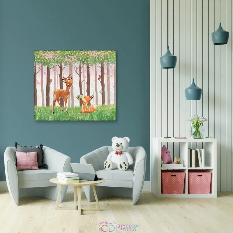 Модульная картина Citydecor Magic Forest арт. 2.106 (1 модуль) 60x70 см