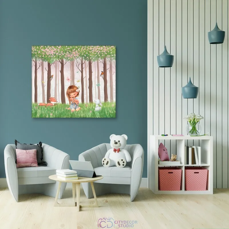 Модульная картина Citydecor Magic Forest арт. 2.108 (1 модуль) 60x70 см