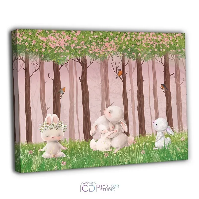 Модульная картина Citydecor Magic Forest арт. 2.110 (1 модуль) 60x70 см