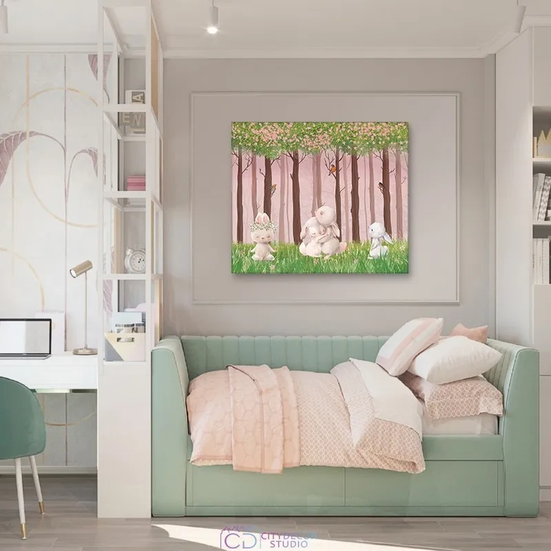 Модульная картина Citydecor Magic Forest арт. 2.110 (1 модуль) 60x70 см