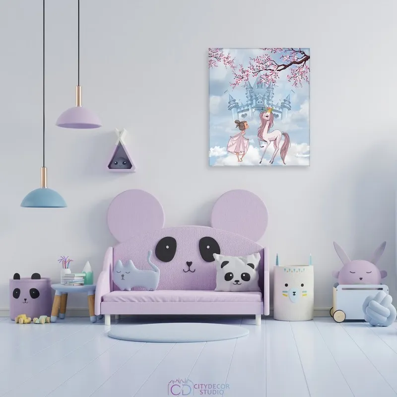 Модульная картина Citydecor Princess арт. 2.111 (1 модуль) 70x60 см