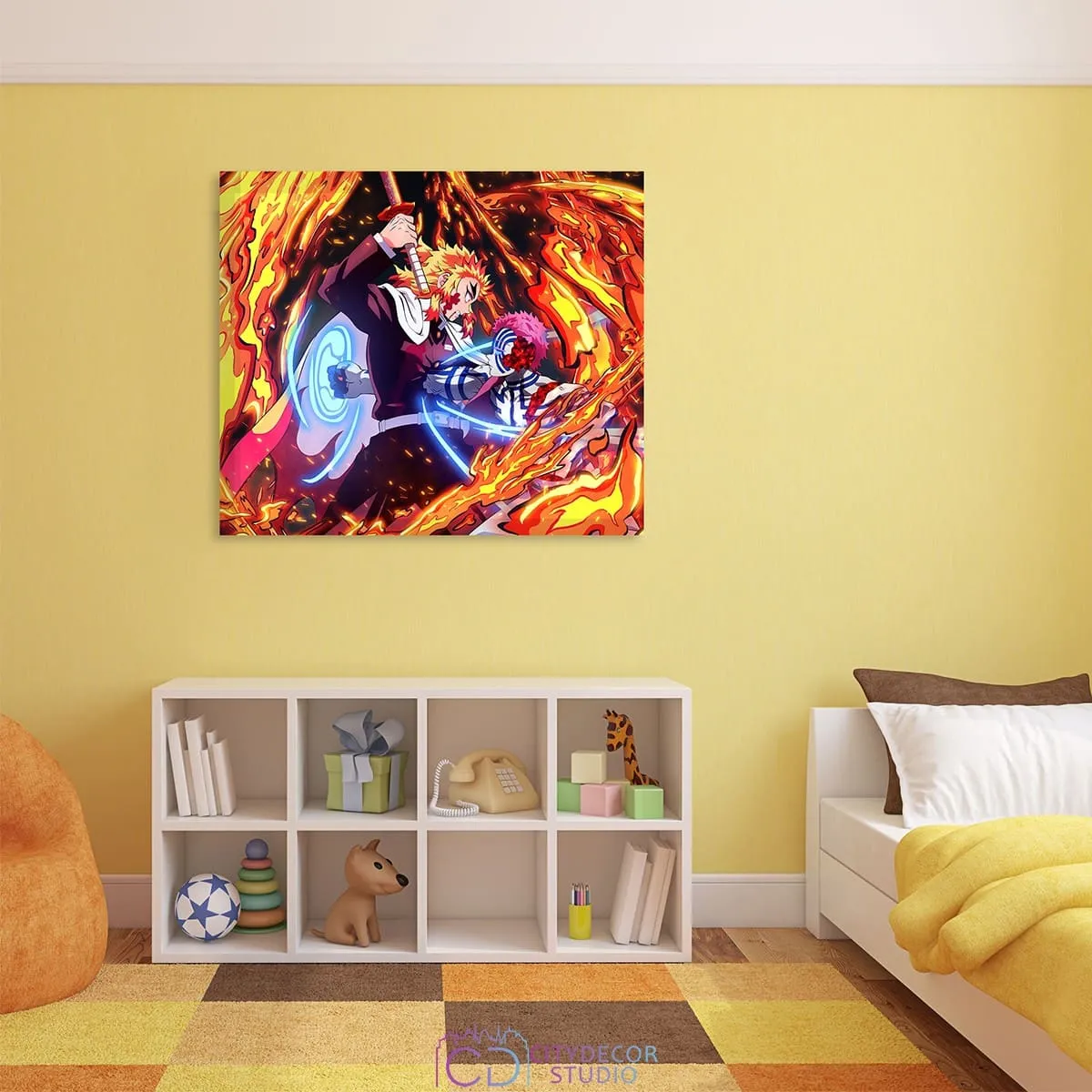 Модульная картина Citydecor Аниме арт. 2.122 (1 модуль) 60x70 см