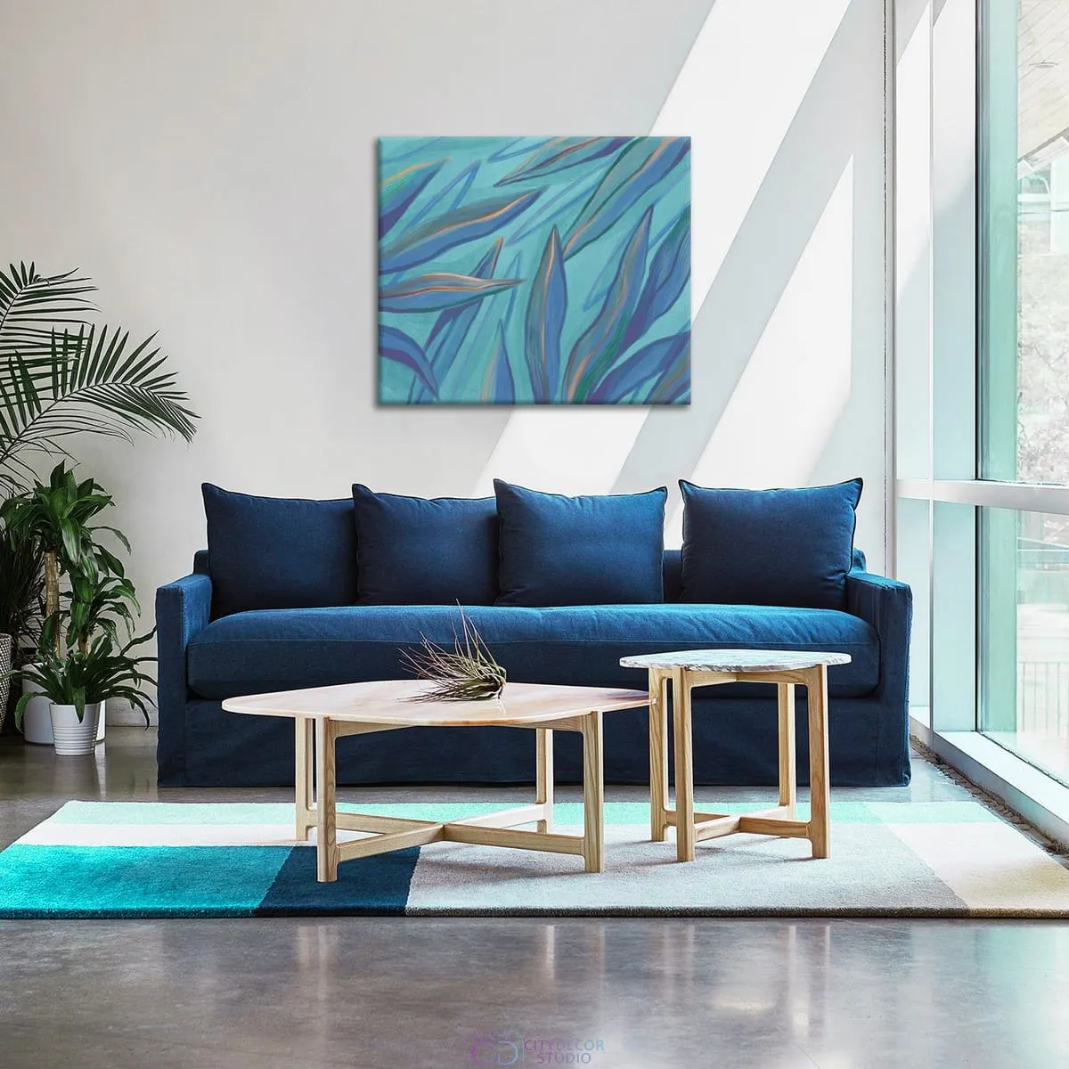 Модульная картина Citydecor Sunset арт. 2.135 (1 модуль) 60x70 см