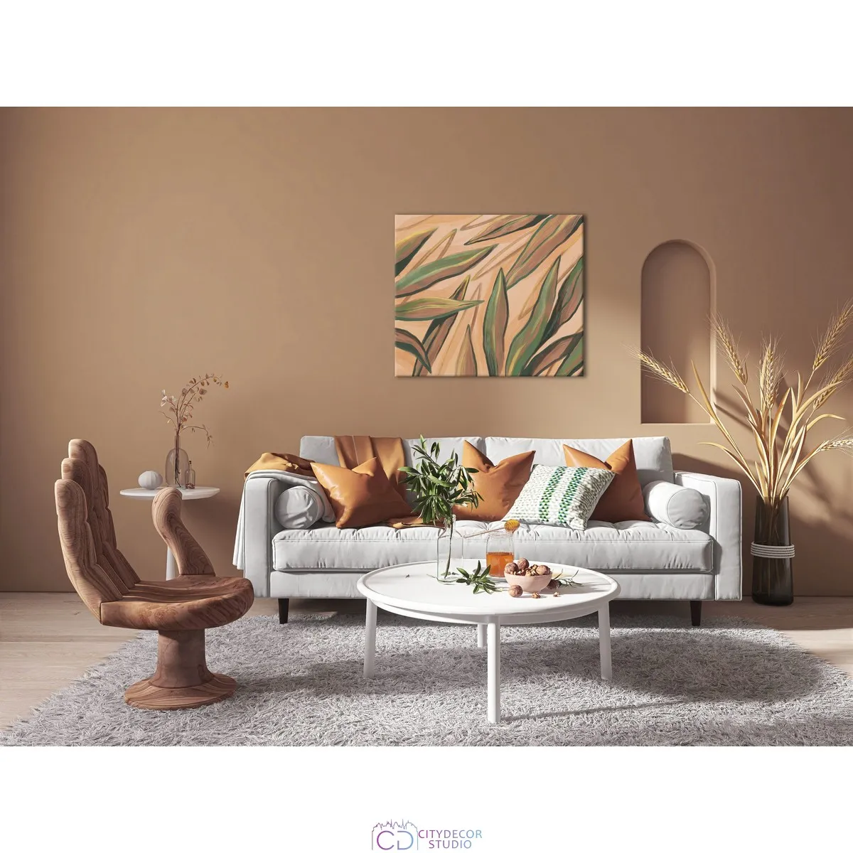 Модульная картина Citydecor Sunset арт. 2.137 (1 модуль) 60x70 см
