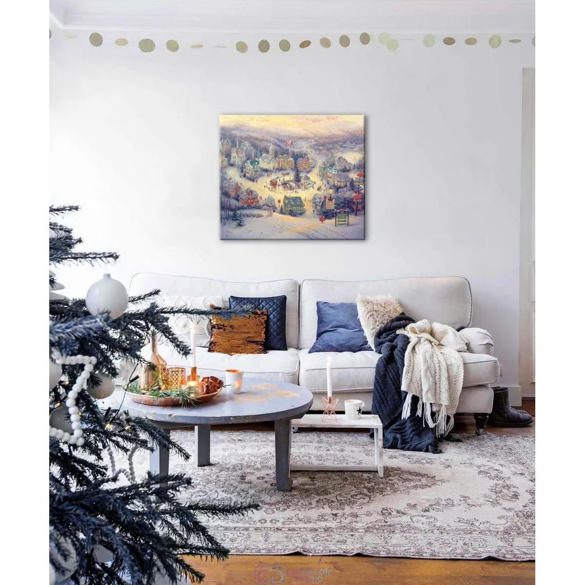 Модульная картина Citydecor Новый Год арт. 2.144 (1 модуль) 60x70 см