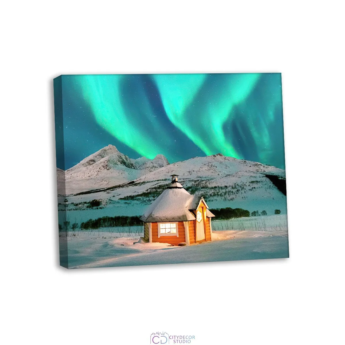 Модульная картина Citydecor Новый Год арт. 2.148 (1 модуль) 60x70 см