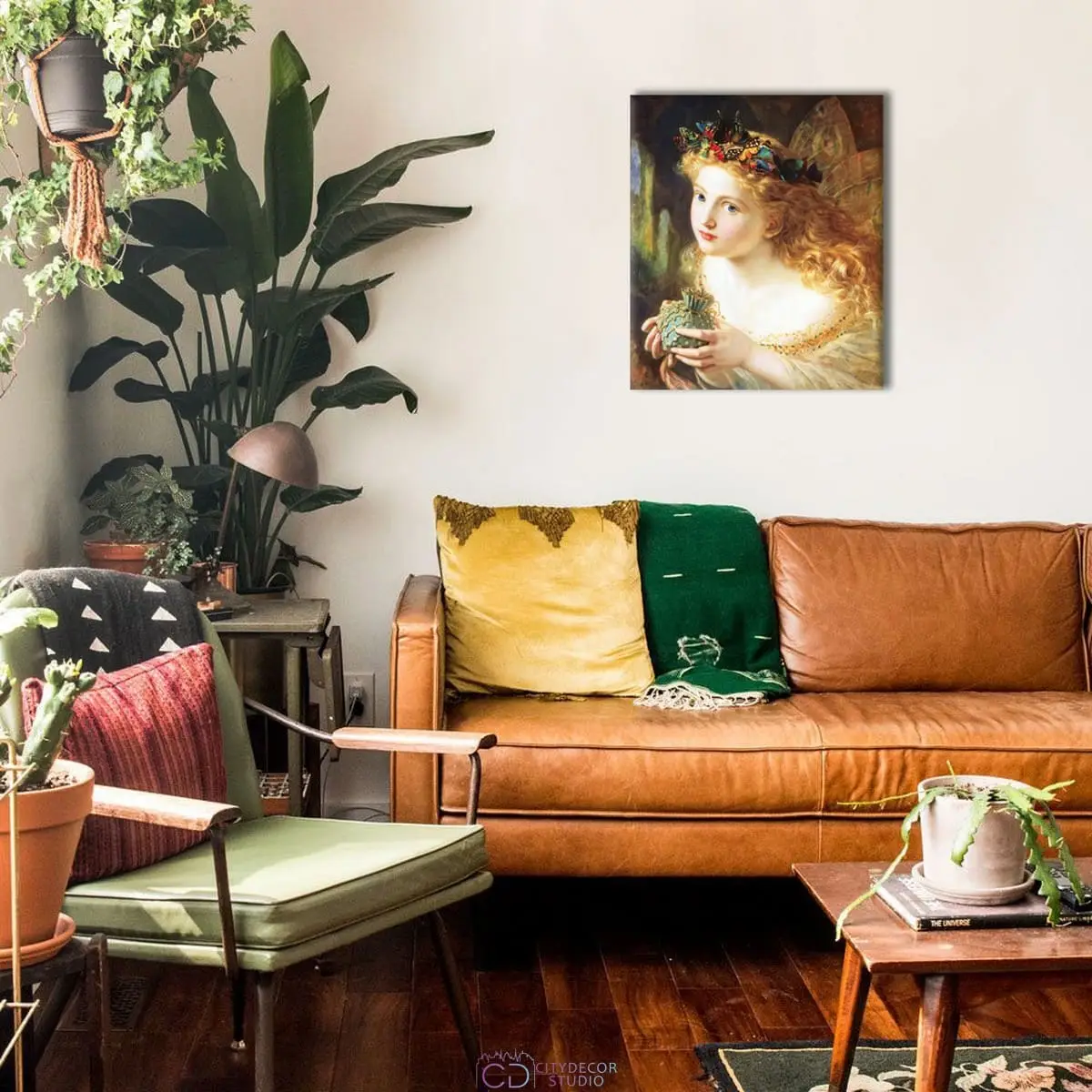 Модульная картина Citydecor "Нежная фея", Софи Жанжамбр Андерсон. Репродукция, арт. 2.181 (1 модуль) 60x70 см