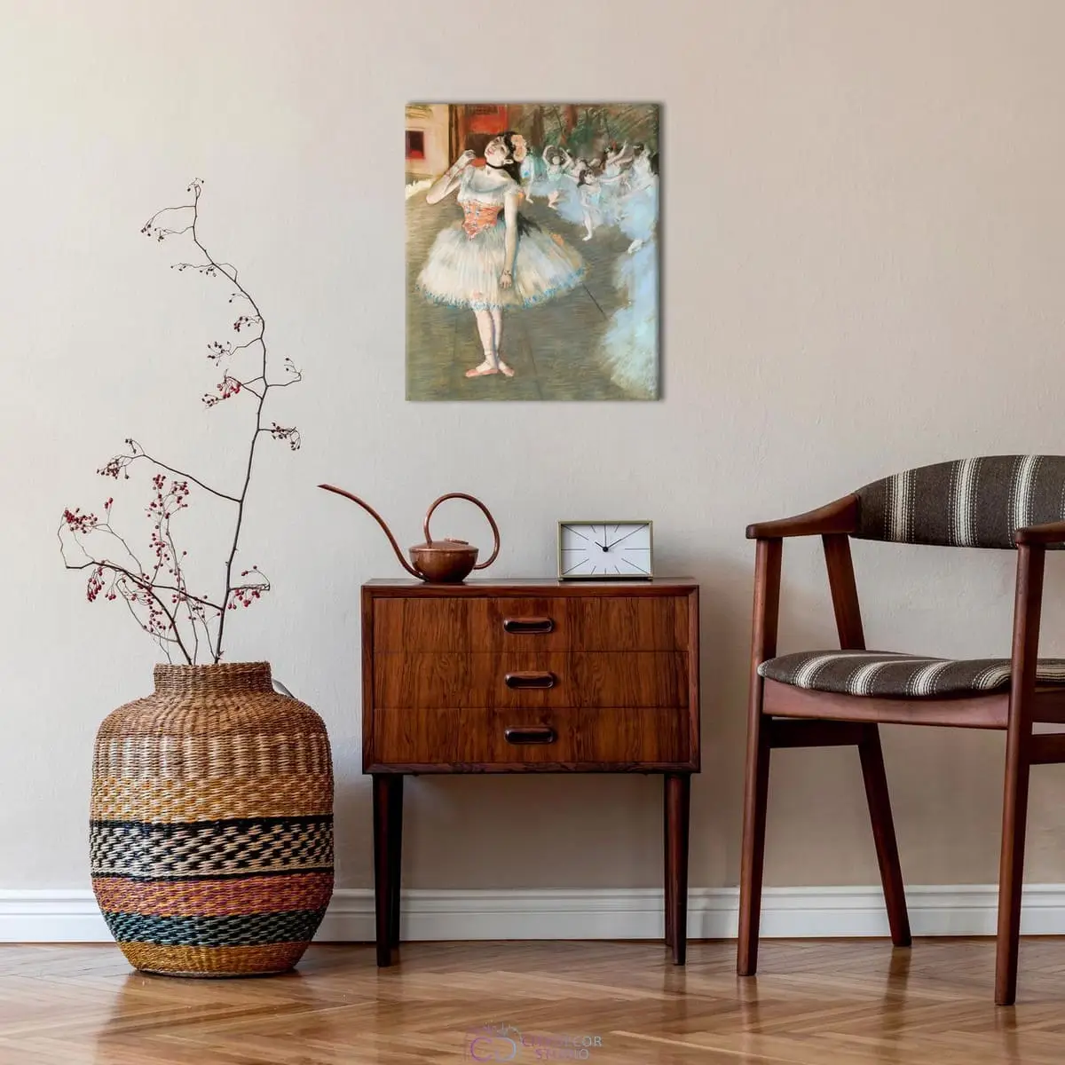 Модульная картина Citydecor "Звезда", Эдгар Дэга. Репродукция, арт. 2.183 (1 модуль) 60x70 см