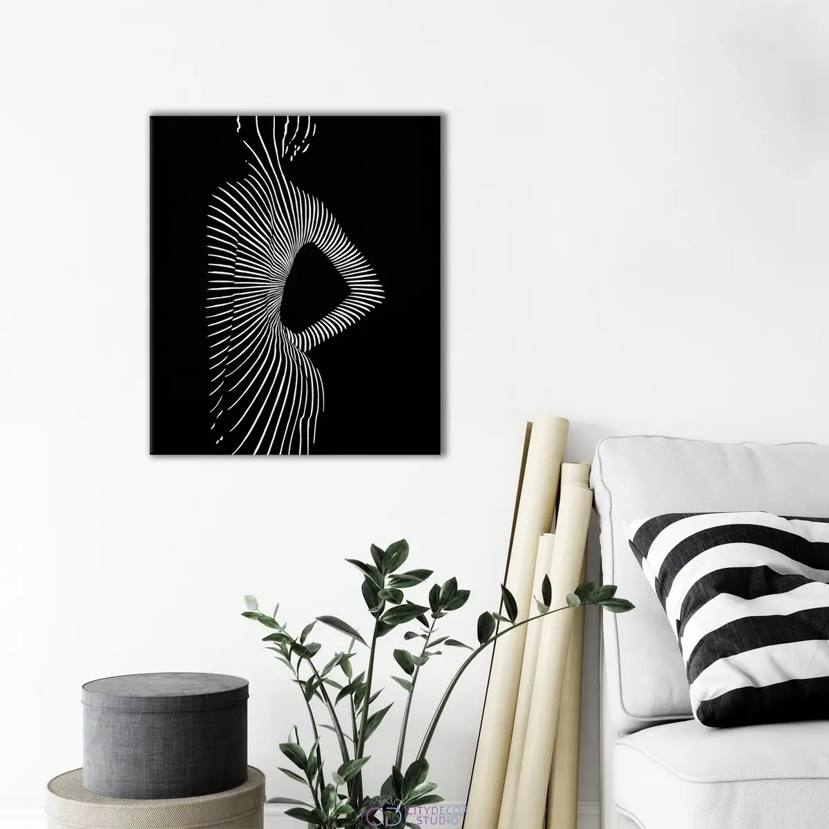 Модульная картина Citydecor Люди и Знаменитости 2.197 (1 модуль) 60x70 см