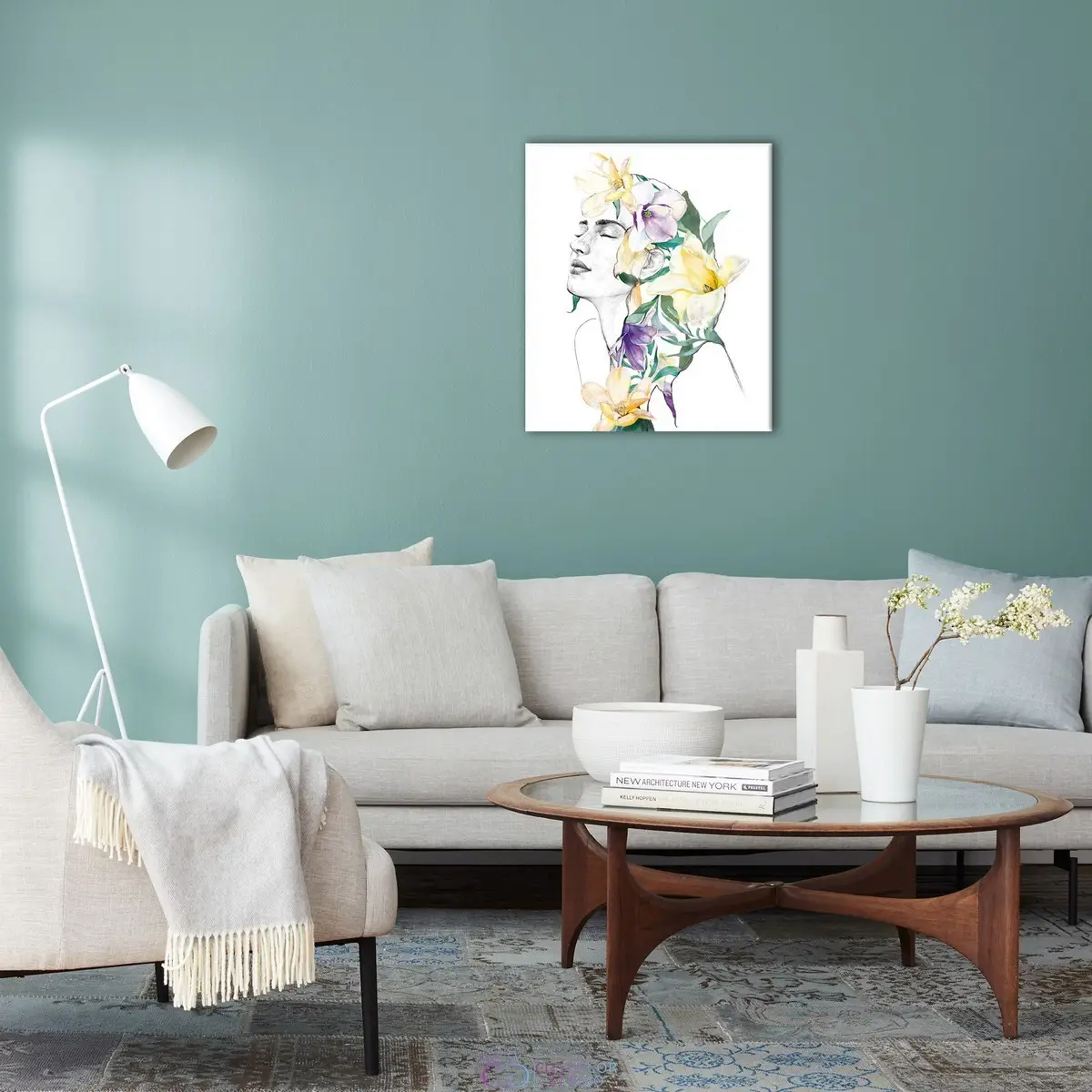 Модульная картина Citydecor Абстракция арт. 2.215 (1 модуль) 60x70 см
