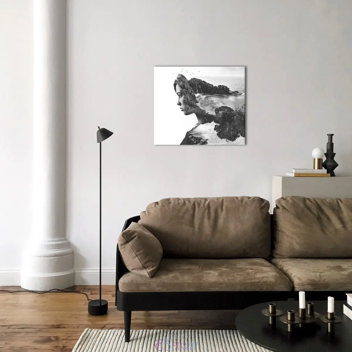 Модульная картина Citydecor Абстракция арт. 2.219 (1 модуль) 60x70 см
