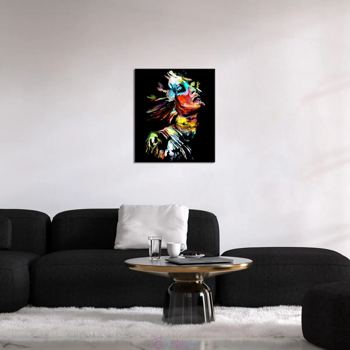 Модульная картина Citydecor Абстракция арт. 2.220 (1 модуль) 60x70 см