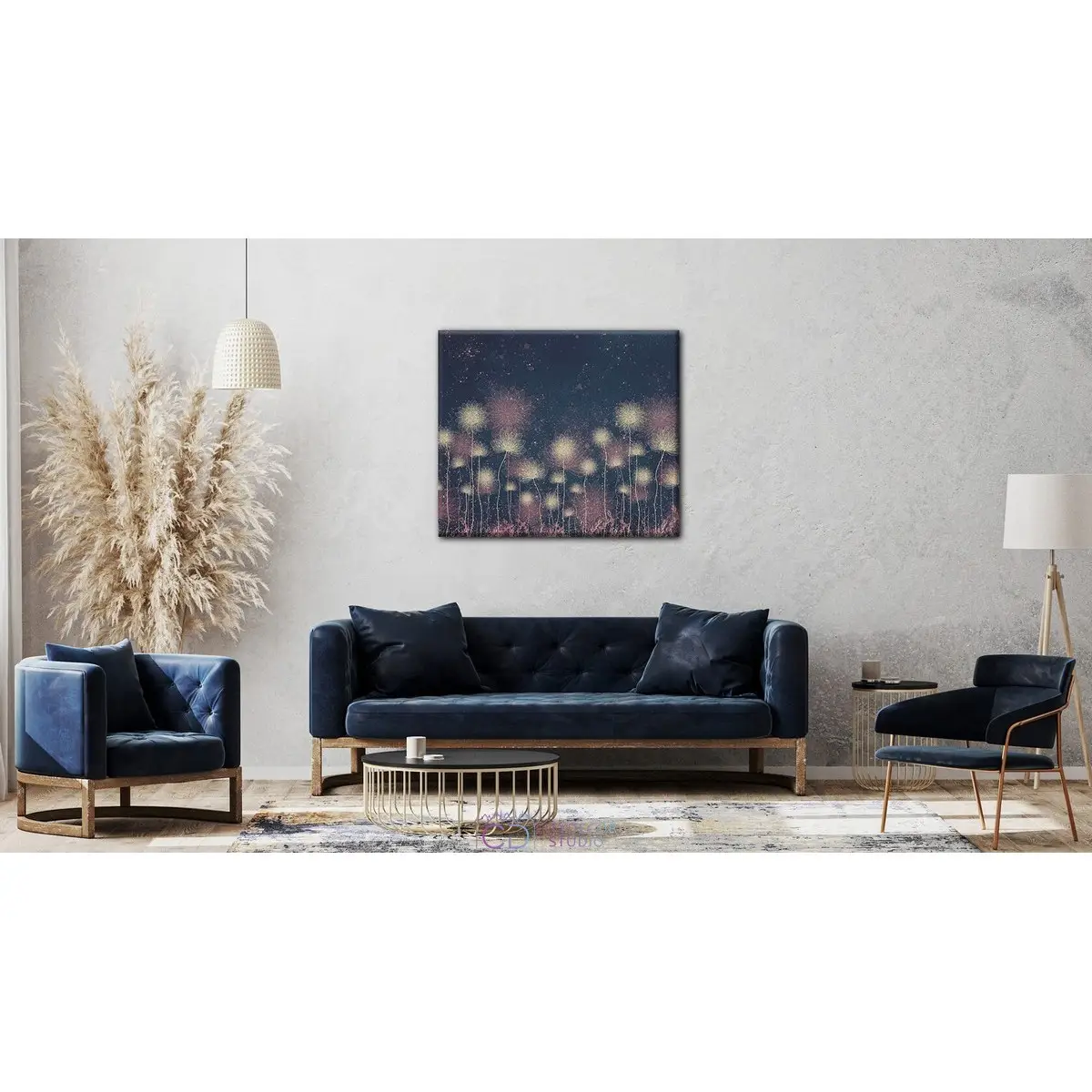 Дизайнерская модульная картина Citydecor Невесомость арт. 2.241 (1 модуль) 60x70 см