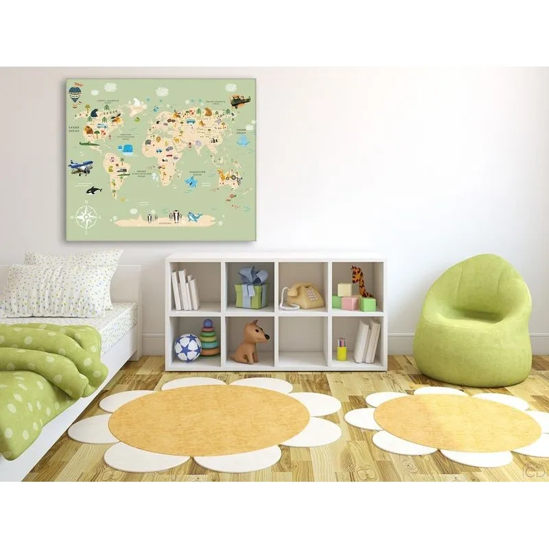 Модульная картина Citydecor Детская арт. 2.25 (1 модуль) 60x70 см