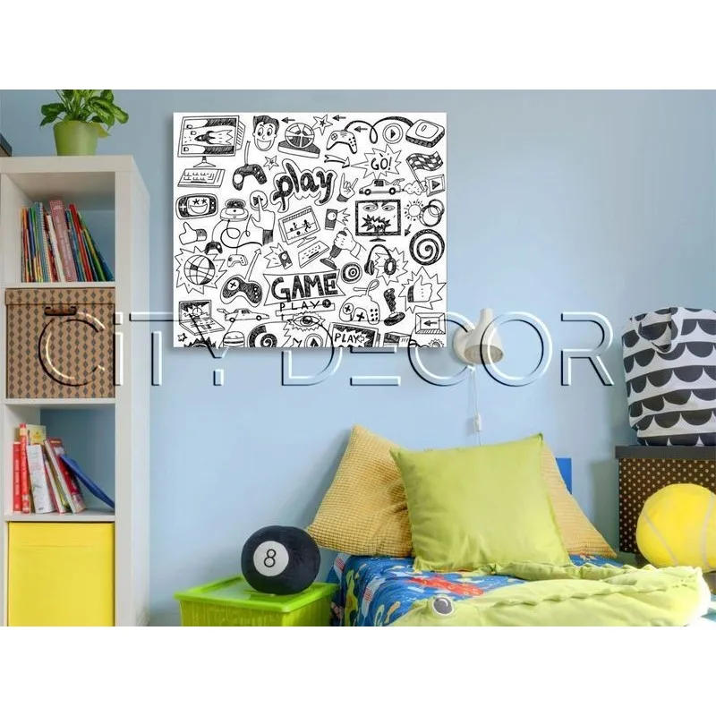 Модульная картина Citydecor Детская арт. 2.37 (1 модуль) 60x70 см