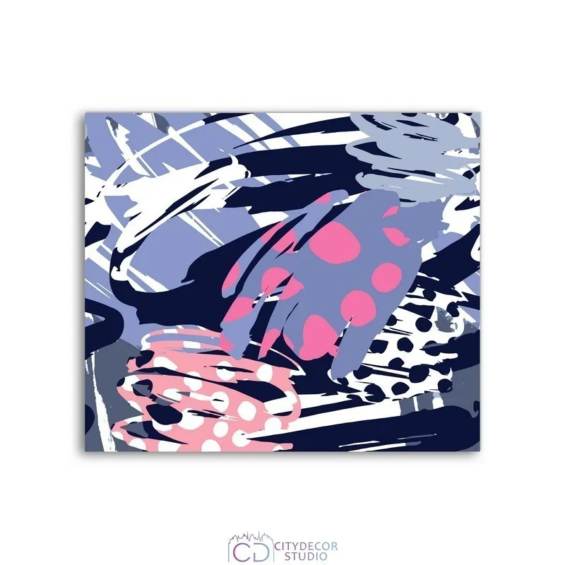 Модульная картина Citydecor Абстракция арт. 2.5 (1 модуль) 60x70 см