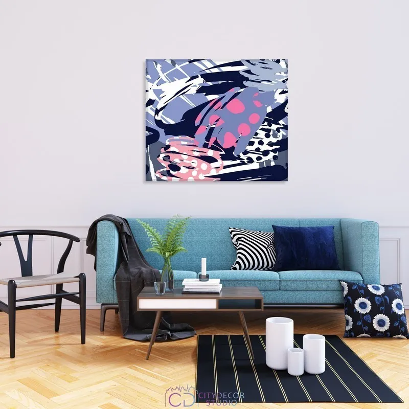 Модульная картина Citydecor Абстракция арт. 2.5 (1 модуль) 60x70 см