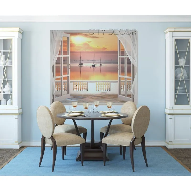 Модульная картина Citydecor Море/Водопады арт. 2.55 (1 модуль) 60x70 см