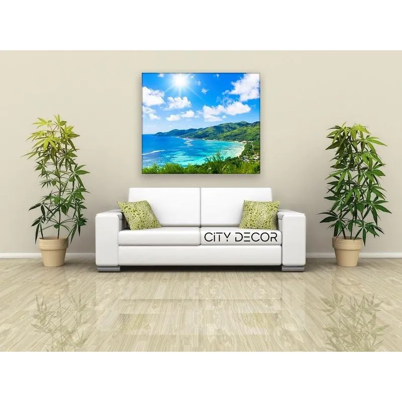 Модульная картина Citydecor Море/Водопады арт. 2.56 (1 модуль) 60x70 см