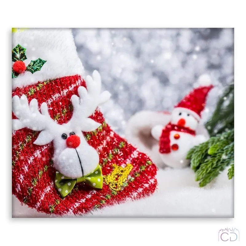 Модульная картина Citydecor Новый год арт. 2.57 (1 модуль) 60x70 см