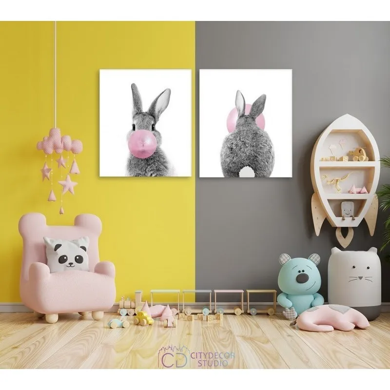 Модульная картина Citydecor Детская арт. 2.92 (2 модуля) 70x123 см