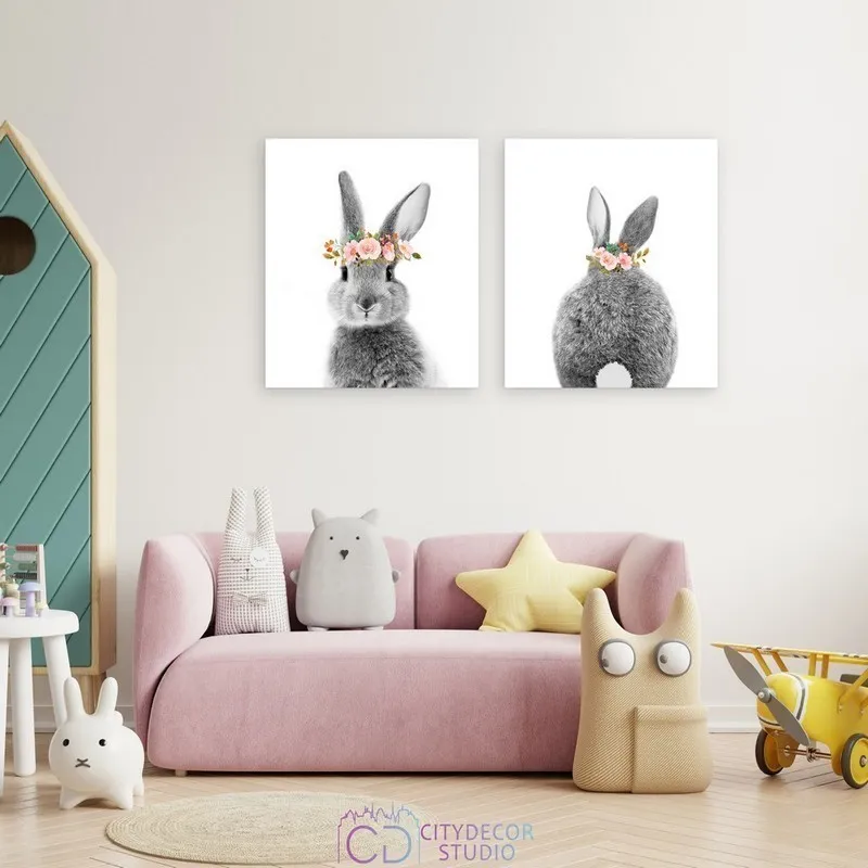 Модульная картина Citydecor Детская арт. 2.93 (2 модуля) 70x123 см