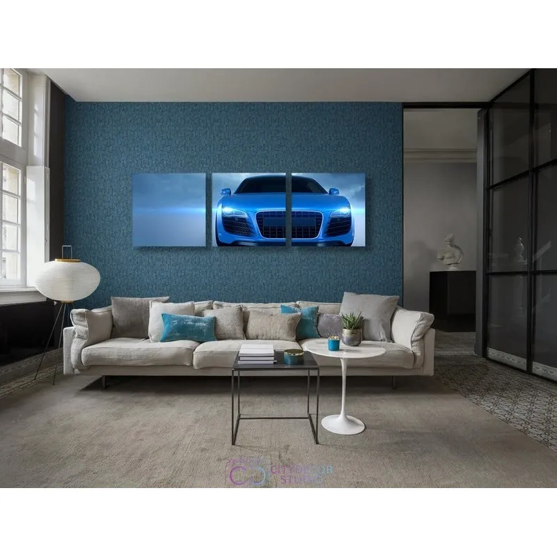 Модульная картина Citydecor Транспорт арт. 3.3 (3 модуля) 37x117 см
