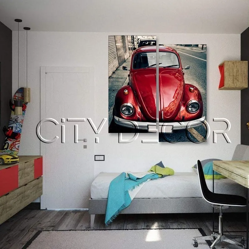 Модульная картина Citydecor Транспорт арт. 4.13 (2 модуля) 100x77 см