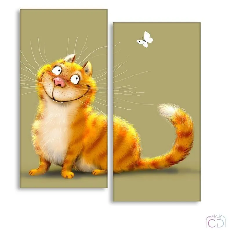 Модульная картина Citydecor Детская арт. 4.18 (2 модуля) 100x77 см