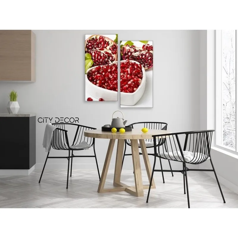 Модульная картина Citydecor Еда/Напитки арт. 4.20 (2 модуля) 100x77 см