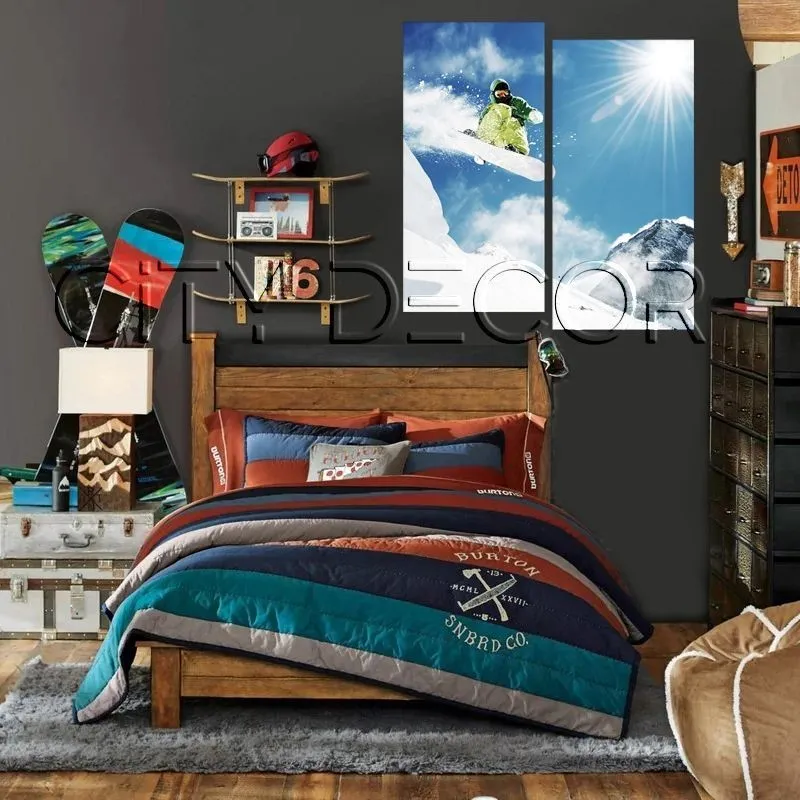 Модульная картина Citydecor Спорт арт. 4.24 (2 модуля) 100x77 см