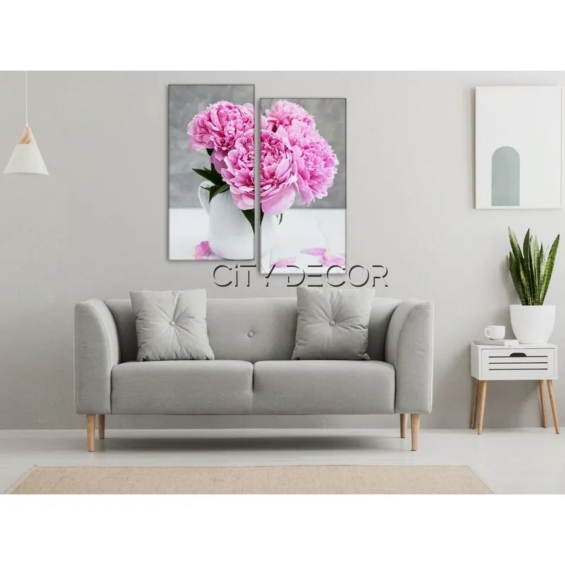 Модульная картина Citydecor Цветы/Растения арт. 4.29 (2 модуля) 100x77 см