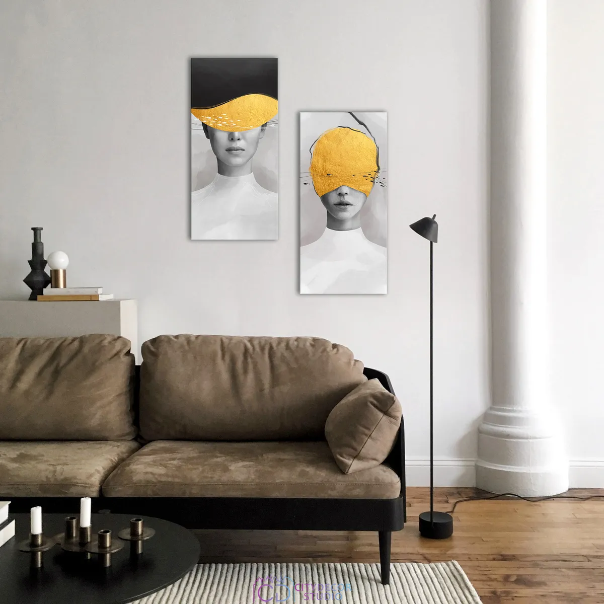 Модульная картина Citydecor Люди/Знаменитости арт. 4.38 (2 модуля) 100x77 см