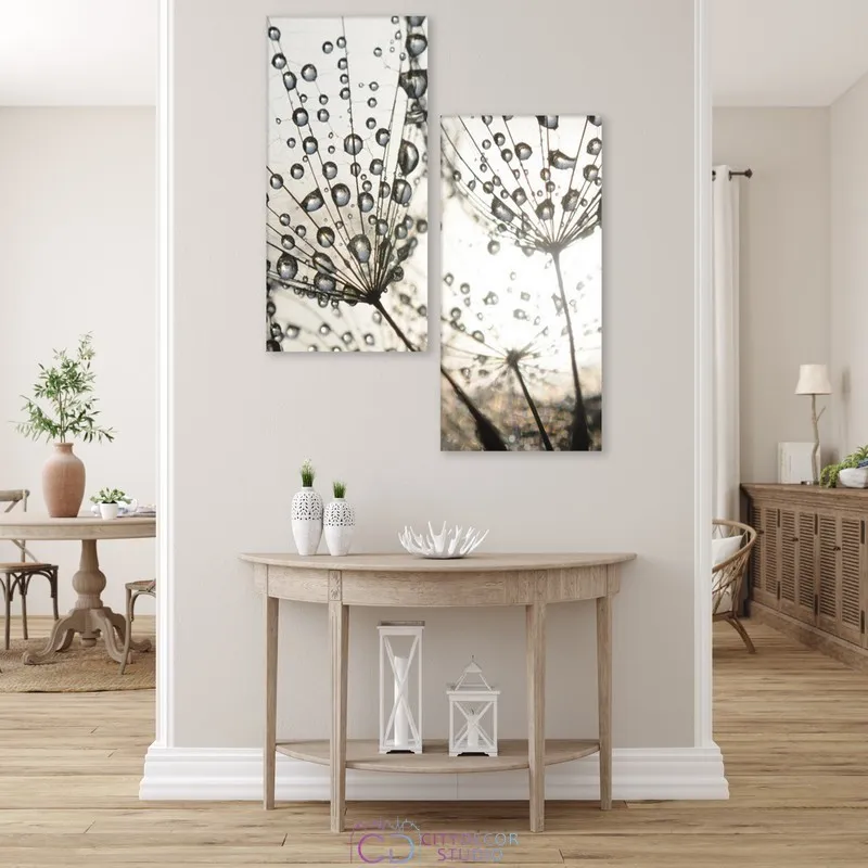 Модульная картина Citydecor Цветы/Растения арт. 4.5 (2 модуля) 100x77 см