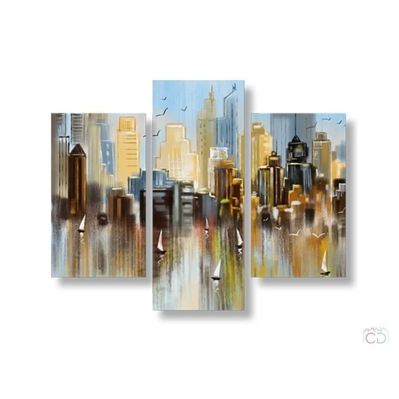 Модульная картина Citydecor Города/Архитектура арт. 5.18 (3 модуля) 70x96 см