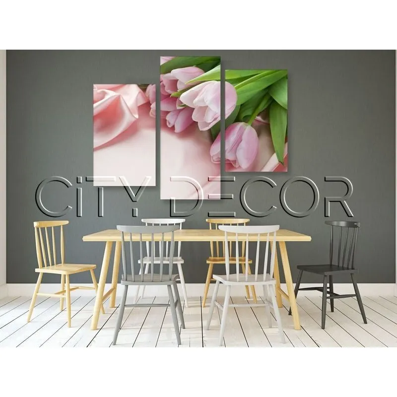 Модульная картина Citydecor Цветы/Растения арт. 5.30 (3 модуля) 70x96 см