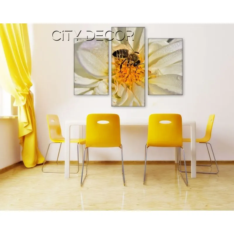 Модульная картина Citydecor Цветы/Растения арт. 5.34 (3 модуля) 70x96 см