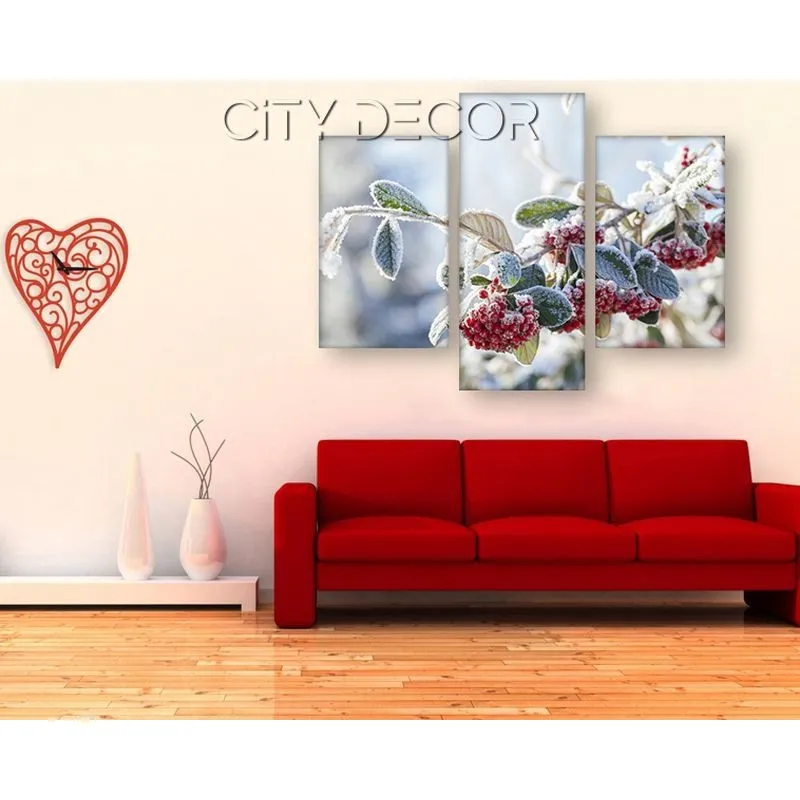 Модульная картина Citydecor Цветы/Растения арт. 5.35 (3 модуля) 70x96 см