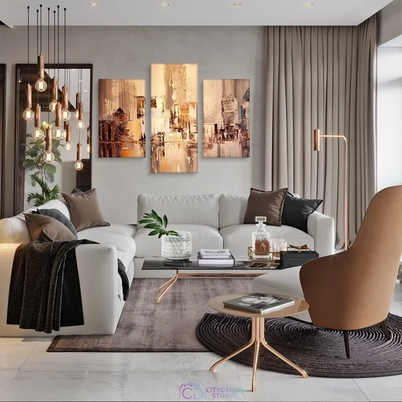 Модульная картина Citydecor Города/Архитектура арт. 5.43 (3 модуля) 70x96 см