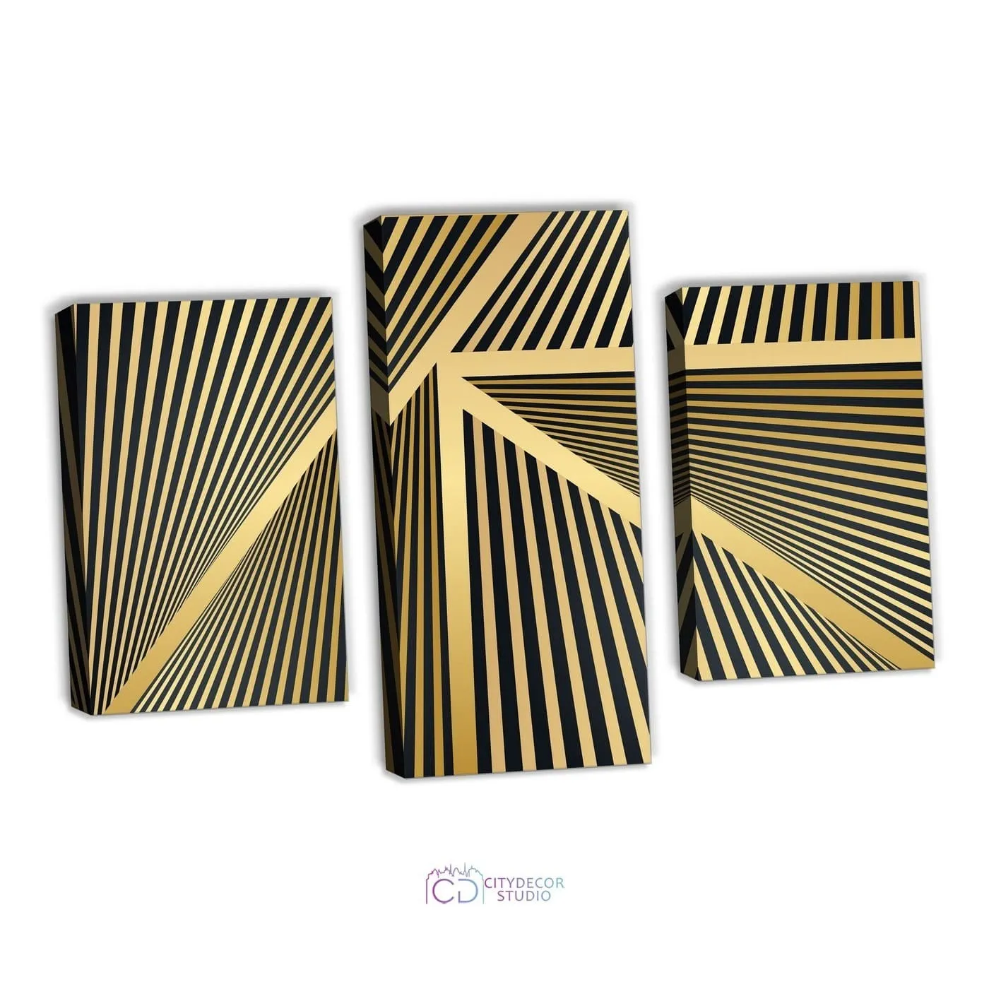 Модульная картина Citydecor Абстракция арт. 5.44 (3 модуля) 70x96 см