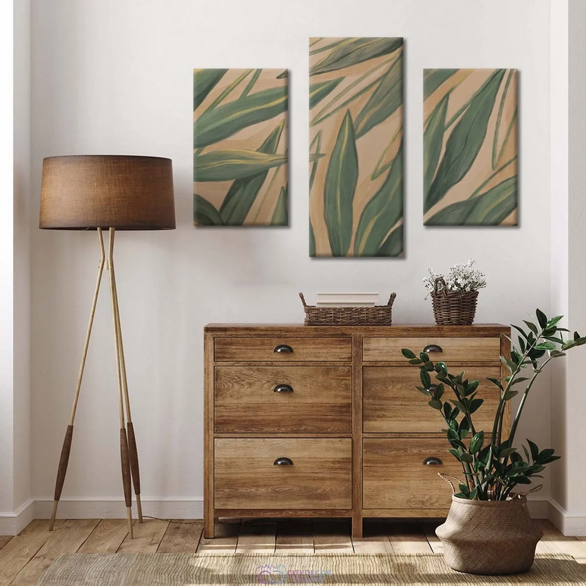 Модульная картина Citydecor Sunset арт. 5.46 (3 модуля) 70x96 см