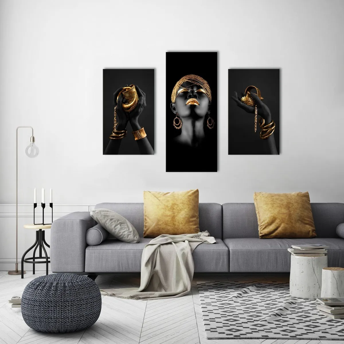 Модульная картина Citydecor Люди/Знаменитости арт. 5.54 (3 модуля) 70x96 см